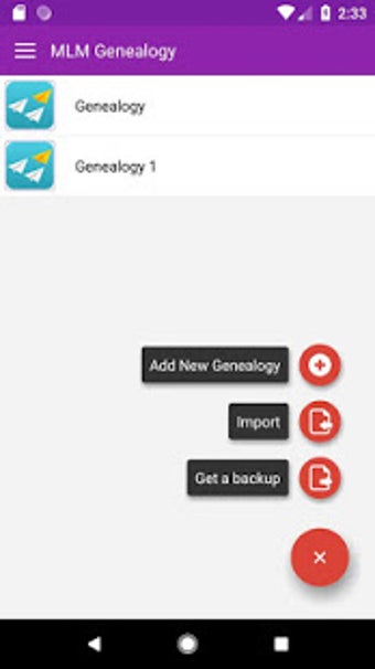 Image 0 for MLM Genealogy - Mind Map