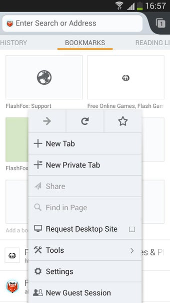 Imagen 5 para FlashFox - Flash Browser