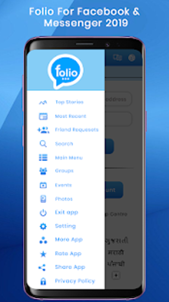 Image 0 for Folio for Facebook & Mess…