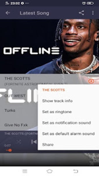 Image 2 for Travis Scott Latest song …