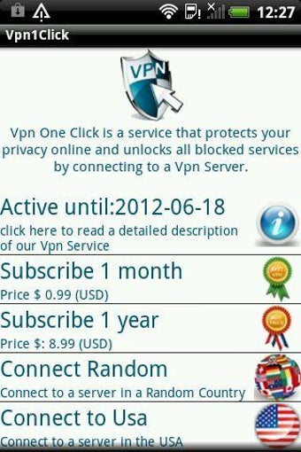 Image 1 for Vpn One Click