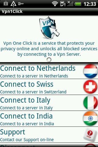 Image 0 for Vpn One Click