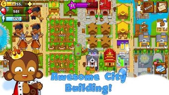 Image 1 for Bloons Monkey City for Wi…