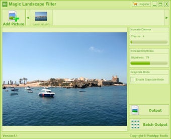Image 0 for Magic Landscape Filter
