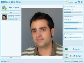 Imagen 1 para Magic Skin Filter