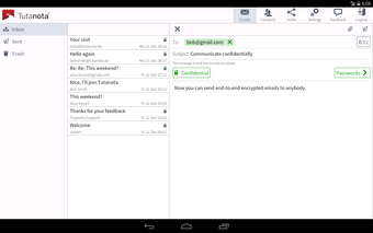 Imagen 1 para Tutanota: simply secure e…