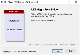 Image 0 for udiMagic Excel to Tally