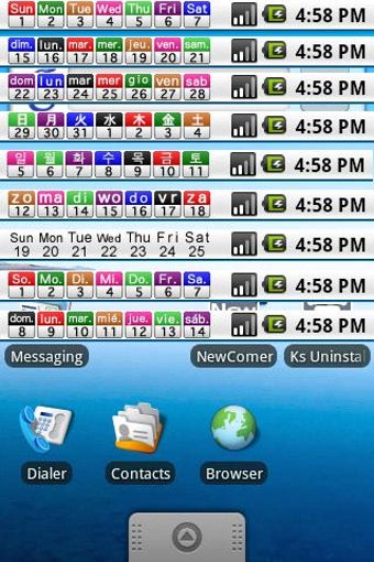 Imagen 1 para Calendar In Status Bar