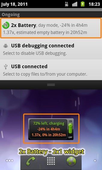 Imagen 1 para 2x Battery - Battery Save…