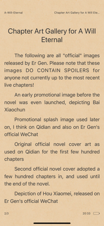 Image 1 for WuxiaWorld-novel story