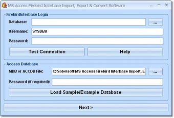 Image 0 for MS Access Firebird Interb…