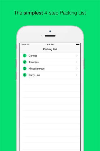 Image 0 for 4-step Packing List