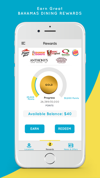 Image 1 for Bahamas Dining Rewards