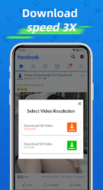 Image 1 for Video Downloader for Face…