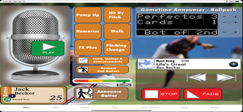Image 2 for Gametime Announcer Wiffle…