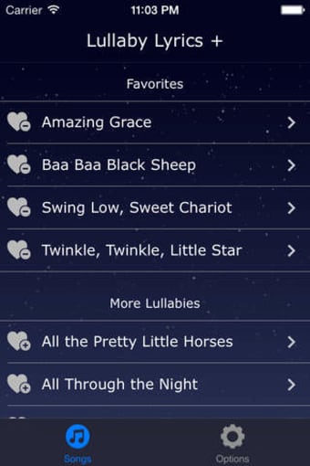 Image 0 for Lullaby Lyrics Words to L…