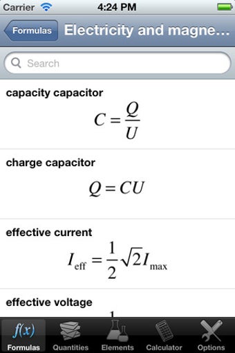 Image 0 for iFormulas for iPhone and …
