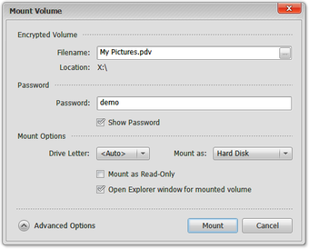 Image 0 for Privacy Drive Portable