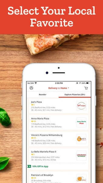 Image 0 for Slice: Order Local Pizza,…
