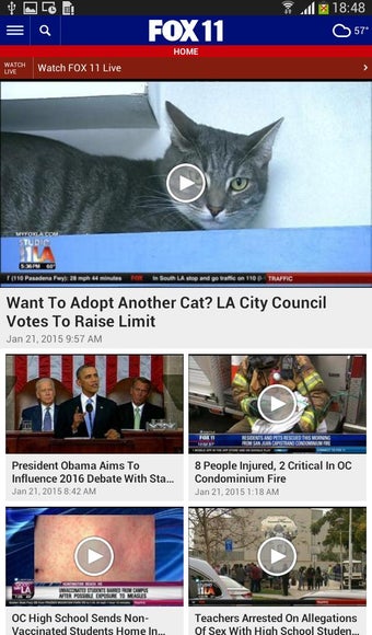 Image 1 for myFOXla KTTV FOX11 Los An…