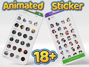 Image 0 for 18 Animated Love Stickers