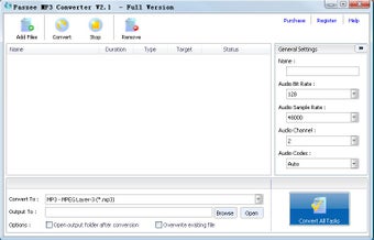 Image 0 for Paszee MP3 Converter
