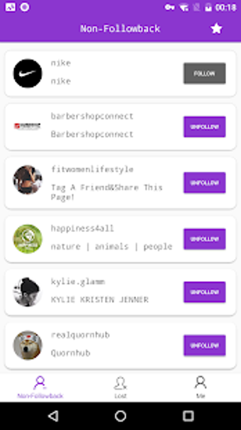 Imagen 0 para Unfollowers for Instagram…