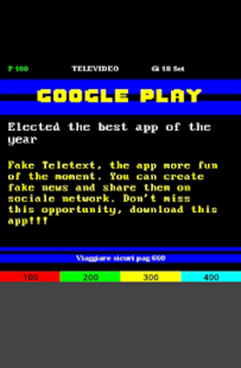 Imagen 0 para CREATE TELETEXT PAGE JOKE