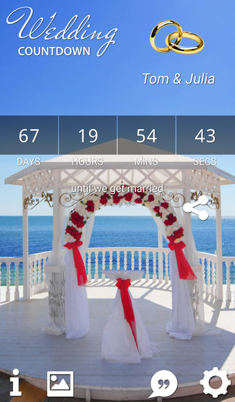 Image 1 for Wedding Countdown App