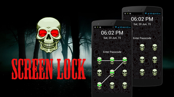 Image 0 for Skull Pattern Screen Lock