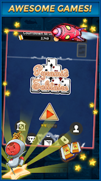 Image 1 for Pyramid Solitaire - Make …