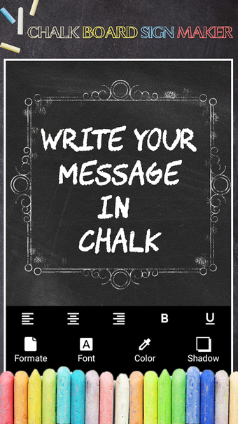 Image 1 for Chalkboard Sign Maker