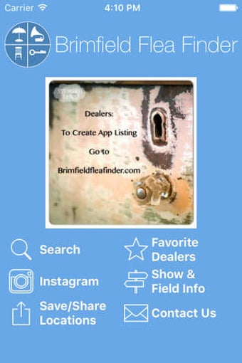 Image 0 for Brimfield Flea Finder