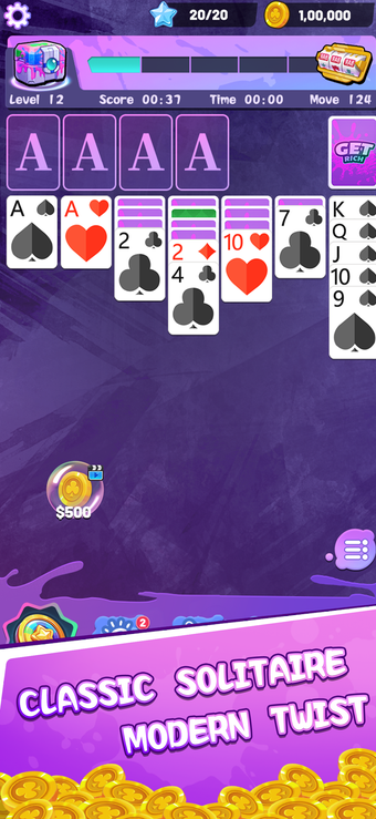 Image 0 for Solitaire Golden Saga