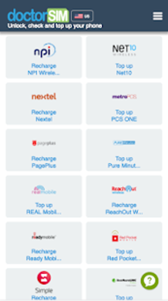 Imagen 0 para doctorSIM TopUp - Instant…