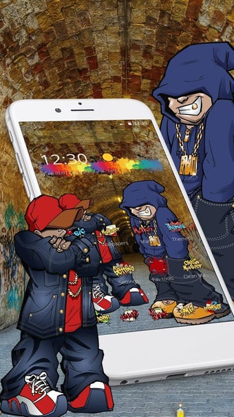 Imagen 3 para Hip-Hop Graffiti Theme