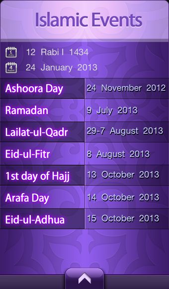 Image 0 for Islamic Calendar -