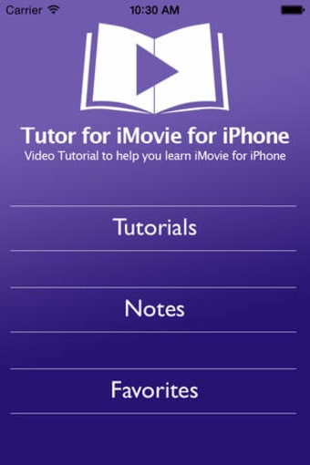 Image 0 for Tutor for iMovie for iPho…
