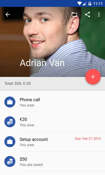 Image 3 for IOU Pro - debt manager