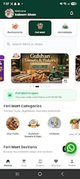 Image 0 for Fori Food Delivery