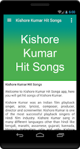 Imagen 0 para Kishore Kumar Hit Songs