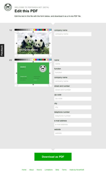 Imagen 0 para PDF Panda