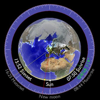 Image 0 for Map Maker Sun Clock
