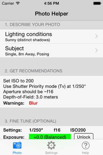 Image 0 for PhotoHelper - Camera Sett…