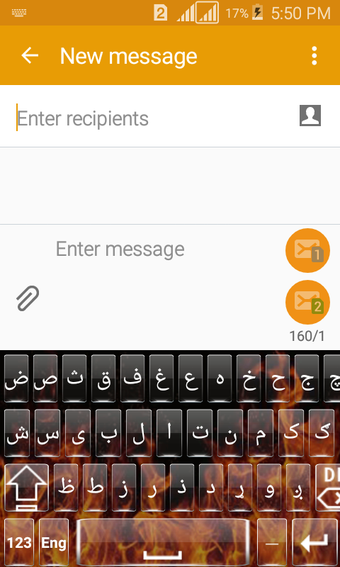Image 0 for Pashto Fire  Keyboard