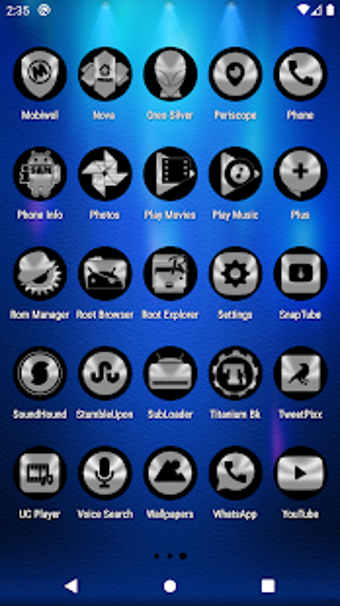 Image 0 for Oreo Silver Icon Pack Fre…