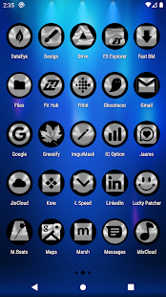 Image 1 for Oreo Silver Icon Pack Fre…