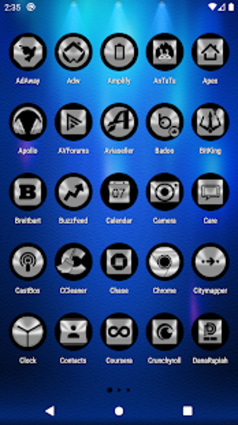 Image 3 for Oreo Silver Icon Pack Fre…