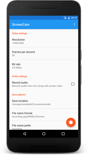 Imagen 0 para ScreenCam Screen Recorder