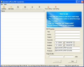 Image 0 for ApinSoft JPG to PDF Conve…